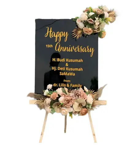 Papan Bunga Akrilik Purwasedar