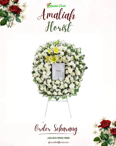 Krans Bunga Duka Purwasedar